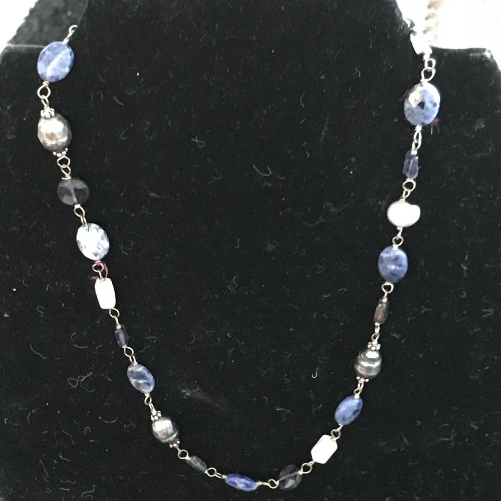 Silpada blues necklace
